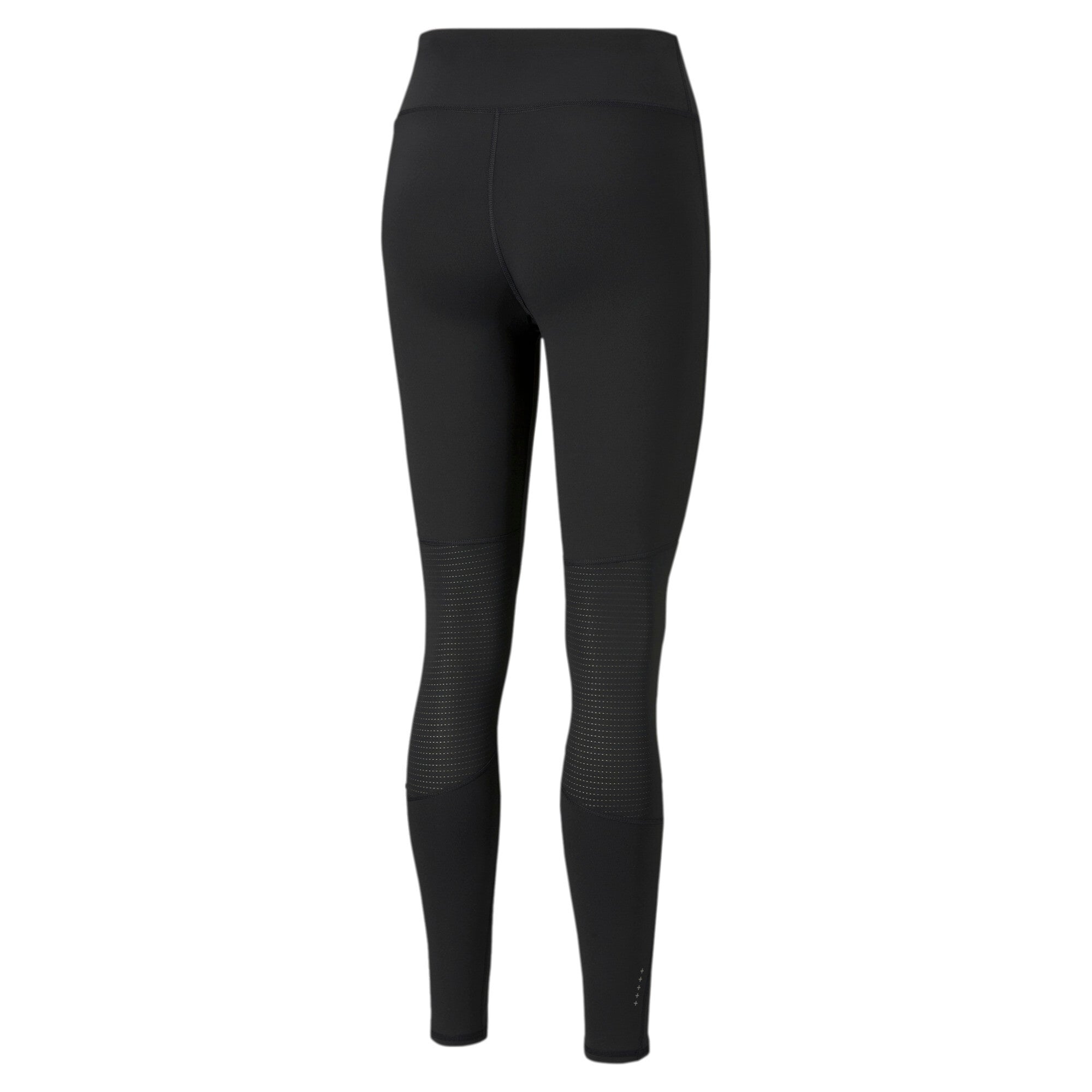 Puma favourite women's running leggings in black - Back View