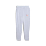 Puma ESS logo lab pants in cool weather - Front View