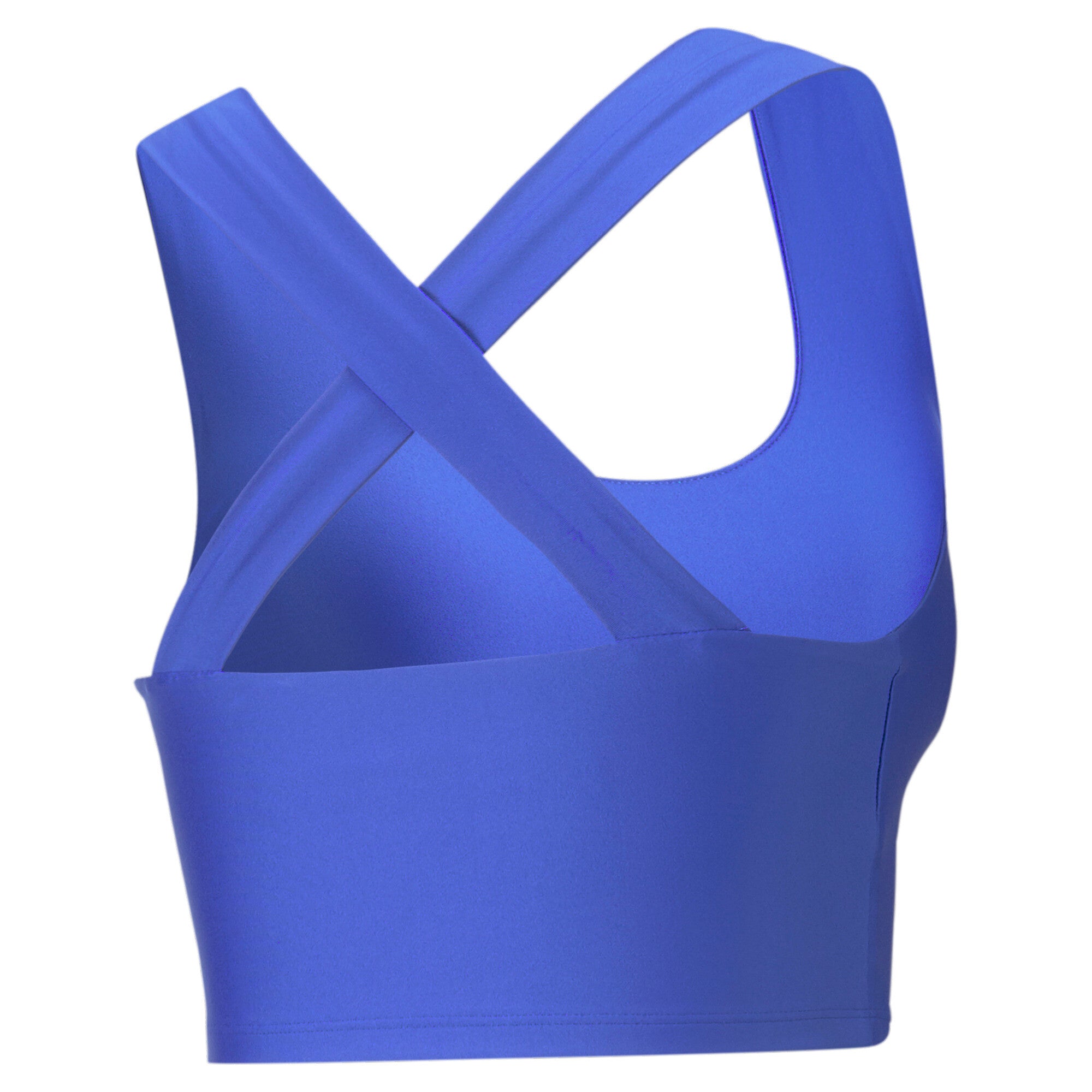 Puma T7 crop top in blue - Back View
