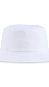 Puma ESS no.1 logo bucket in white - Back View
