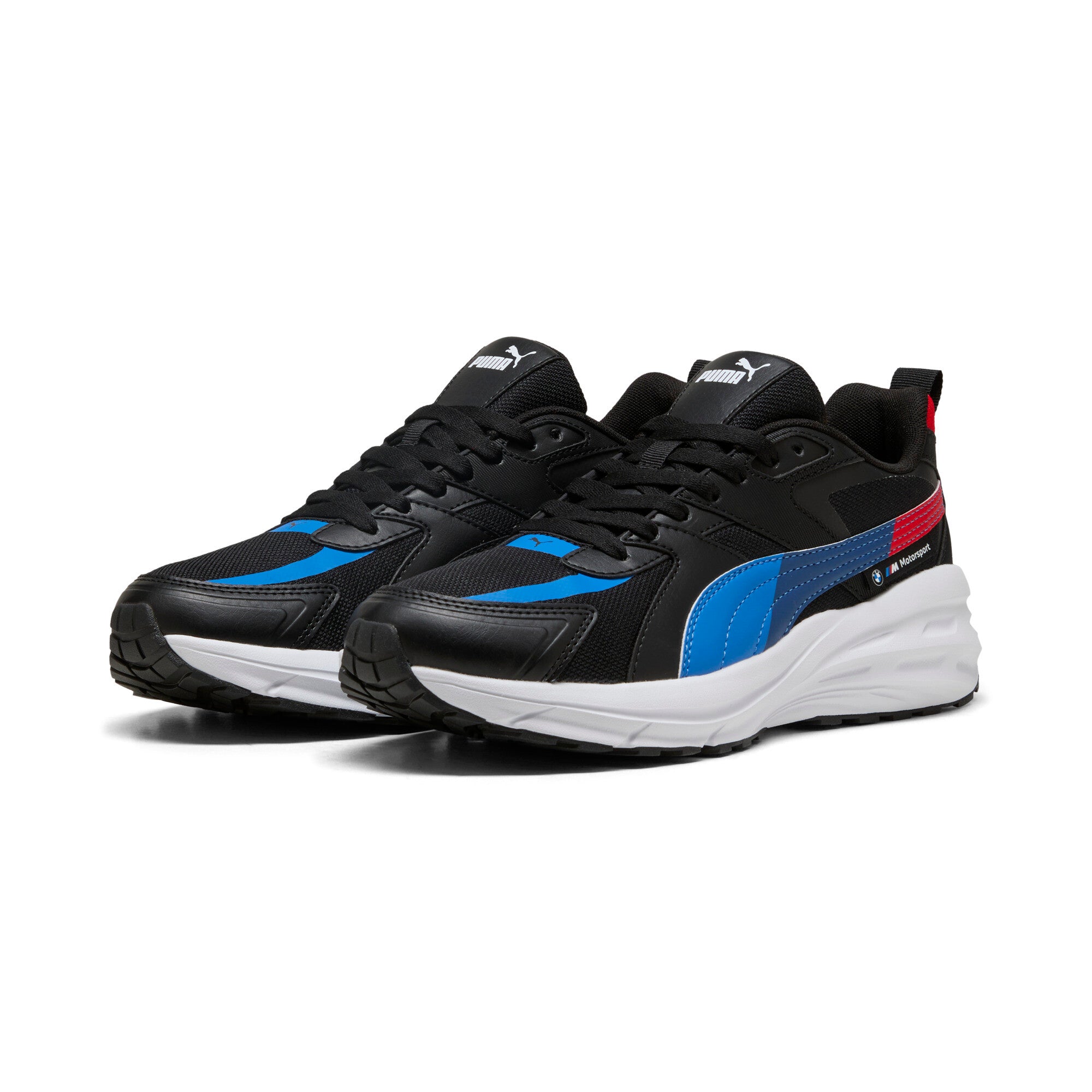 Puma BMW M motorsport hypnotic ls sneakers in black - Front View