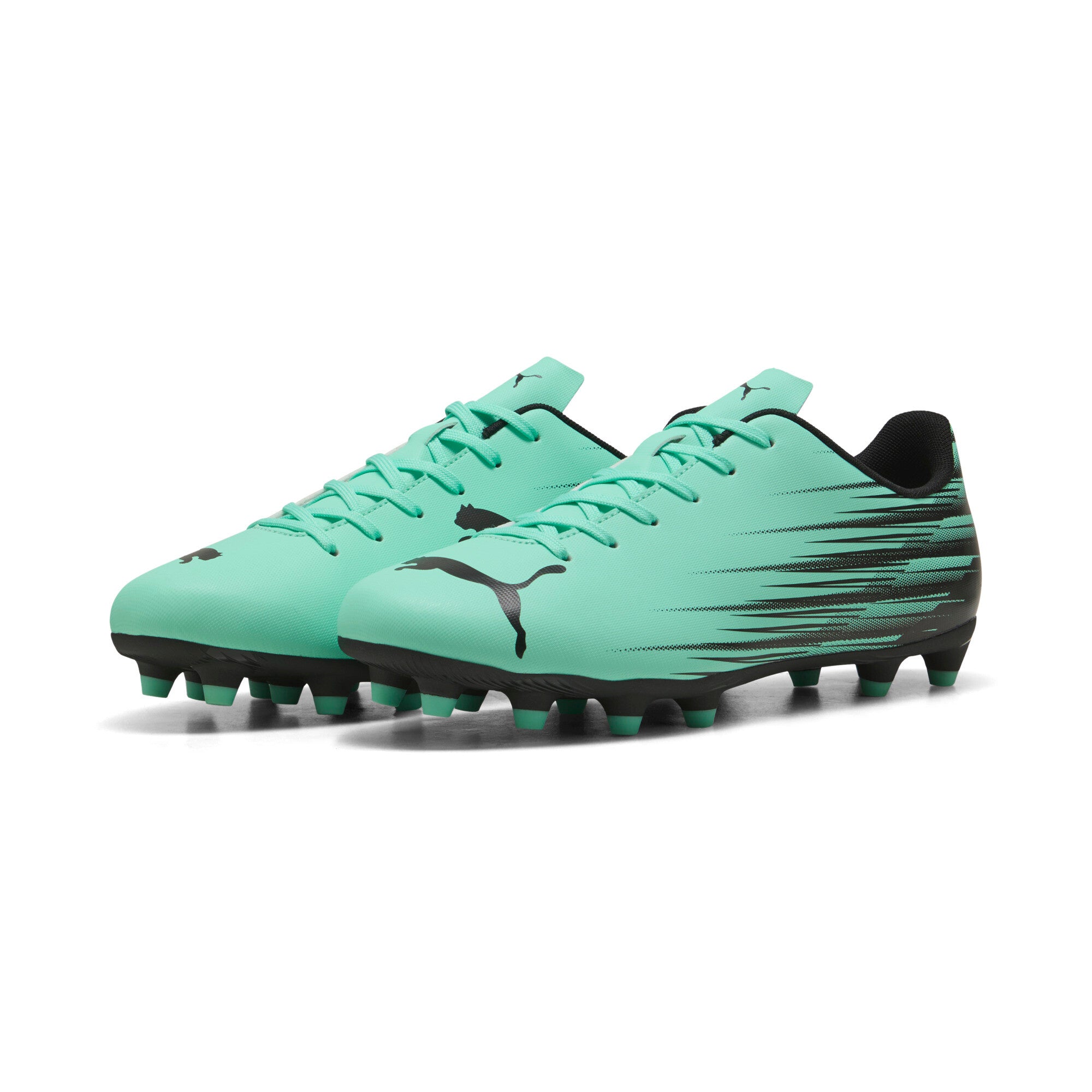 PUMA ATTACANTO II fg/ag football boots men in green and black