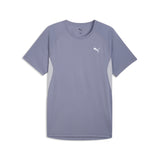 PUMA VELOCITY running tee men in gray sky — front view