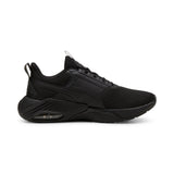 Puma X-cell nova FS running shoes in black and cool dark gray - Side View 03