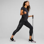 Puma training favourite jersey cat tee in black - Model Shot 03