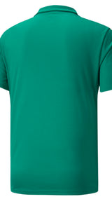 Puma football teamliga sideline polo shirt in blue - Back View