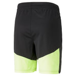 Puma individualcup football training shorts men in black - Back View