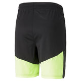 Puma individualcup football training shorts men in black - Back View