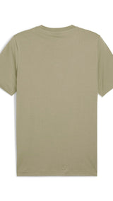 PUMA ESSENTIALS tee - dark olive