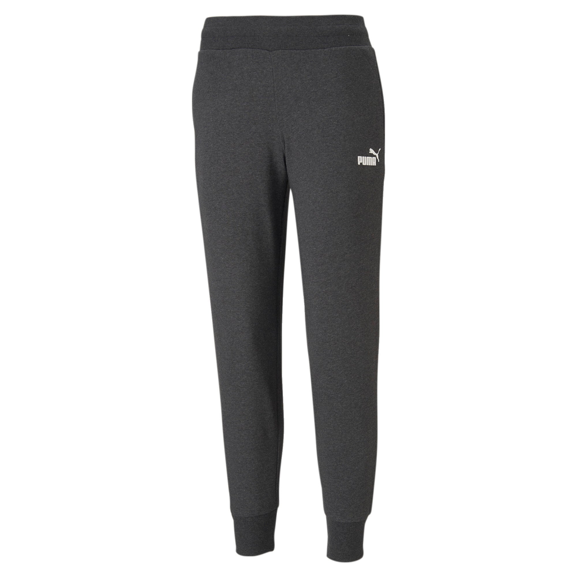 Puma essentials sweatpants women in black - Front View