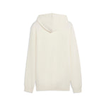 PUMA ESSENTIALS ELEVATED hoodie in light gray heather - no dye