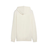 PUMA ESSENTIALS ELEVATED hoodie in light gray heather - no dye