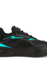 Puma mercedes-amg petronas motorsport metal energy rs-fast sneakers in black - Side View 03