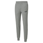 Puma essentials slim pants in black - Front View