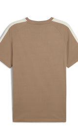 Puma T7 tee in totally taupe - Back View