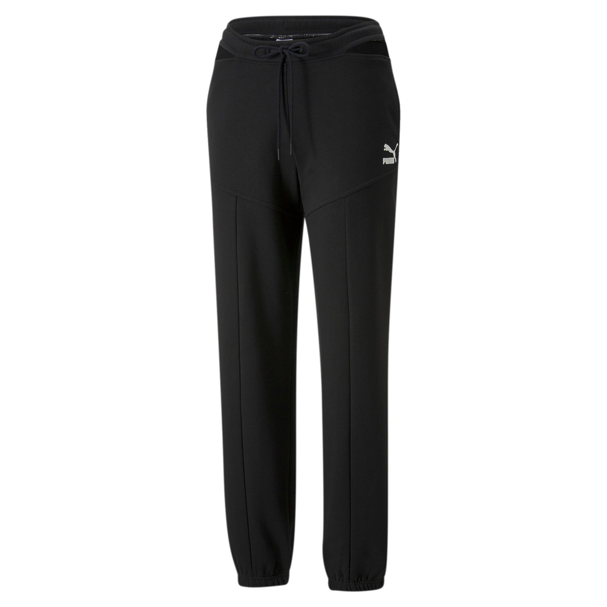 Puma dare to sweatpants in black - Front View
