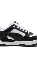 Puma rebound retro sneakers in white and black - Side View 03