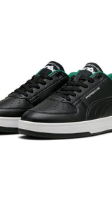 Puma porsche legacy caven 2.0 sneakers in black and archive green - Front View