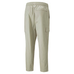 Puma classics woven pants in black - Back View