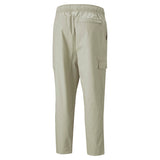 Puma classics woven pants in black - Back View