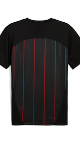 Puma AC Milan pre-match jersey in black and for all time red - Back View