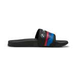 Puma BMW M motorsport logo leadcat 2.0 slides in black - Side View 03