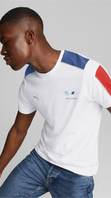Puma bmw m motorsport mt7 tee men in white - Model Shot 01
