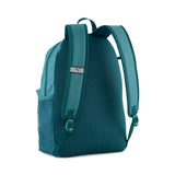 PUMA phase 20L backpack set in emerald ice — back view