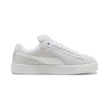 Puma suede XL sneakers in silver mist and white - Side View 03