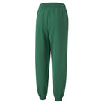 Puma classics sweatpants women in green - Back View