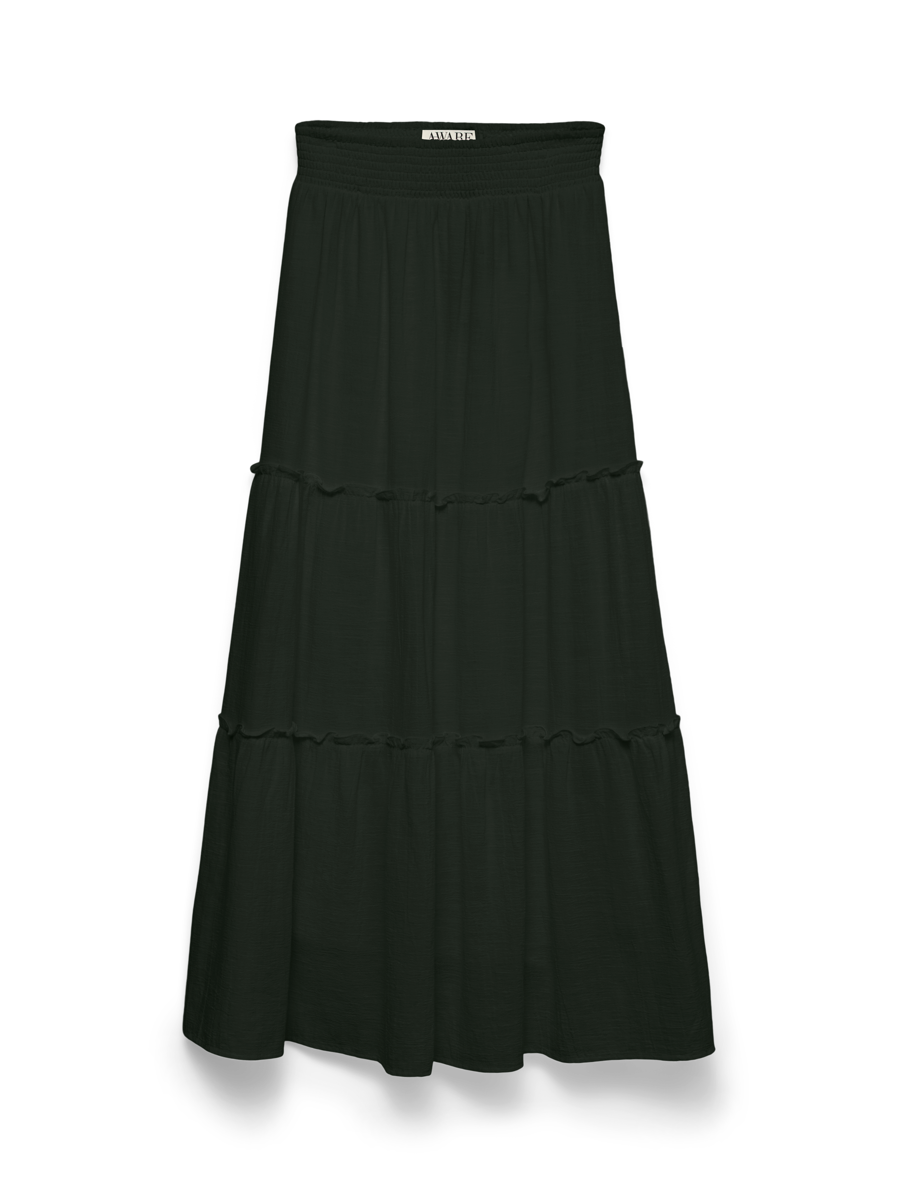 VERO MODA AWKEELEY long skirt in black - Image 3