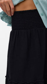 VERO MODA AWKEELEY long skirt in black - Image 5
