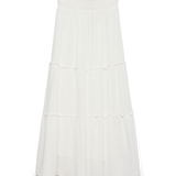 VERO MODA AWKEELEY long skirt in snow white - Image 3