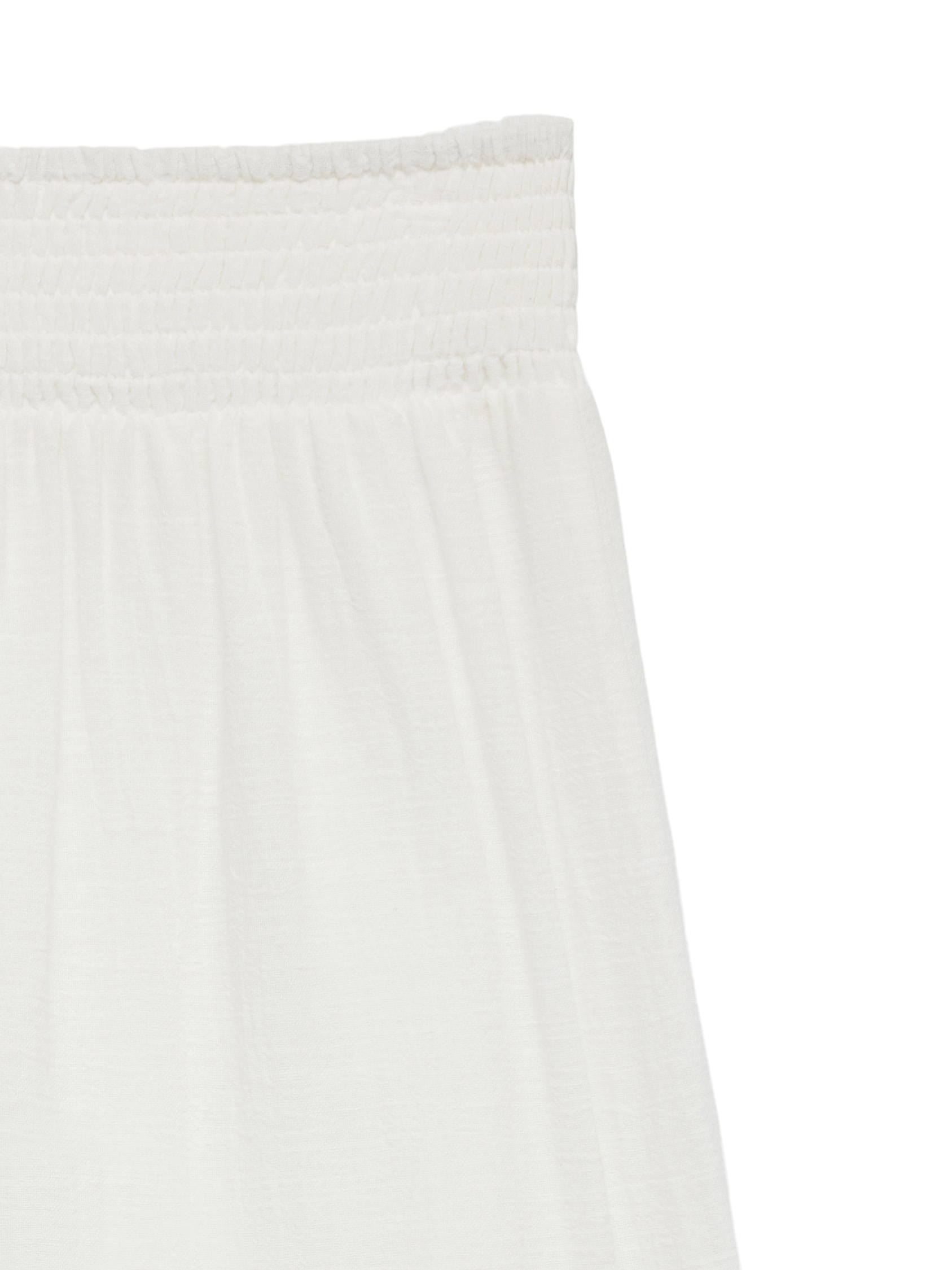 VERO MODA AWKEELEY long skirt in snow white - Image 4