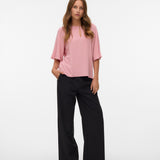 VERO MODA VMANNA 2/4 top in rose elegance - Image 1