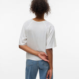 VERO MODA VMANNA 2/4 top in cloud dancer - Image 2