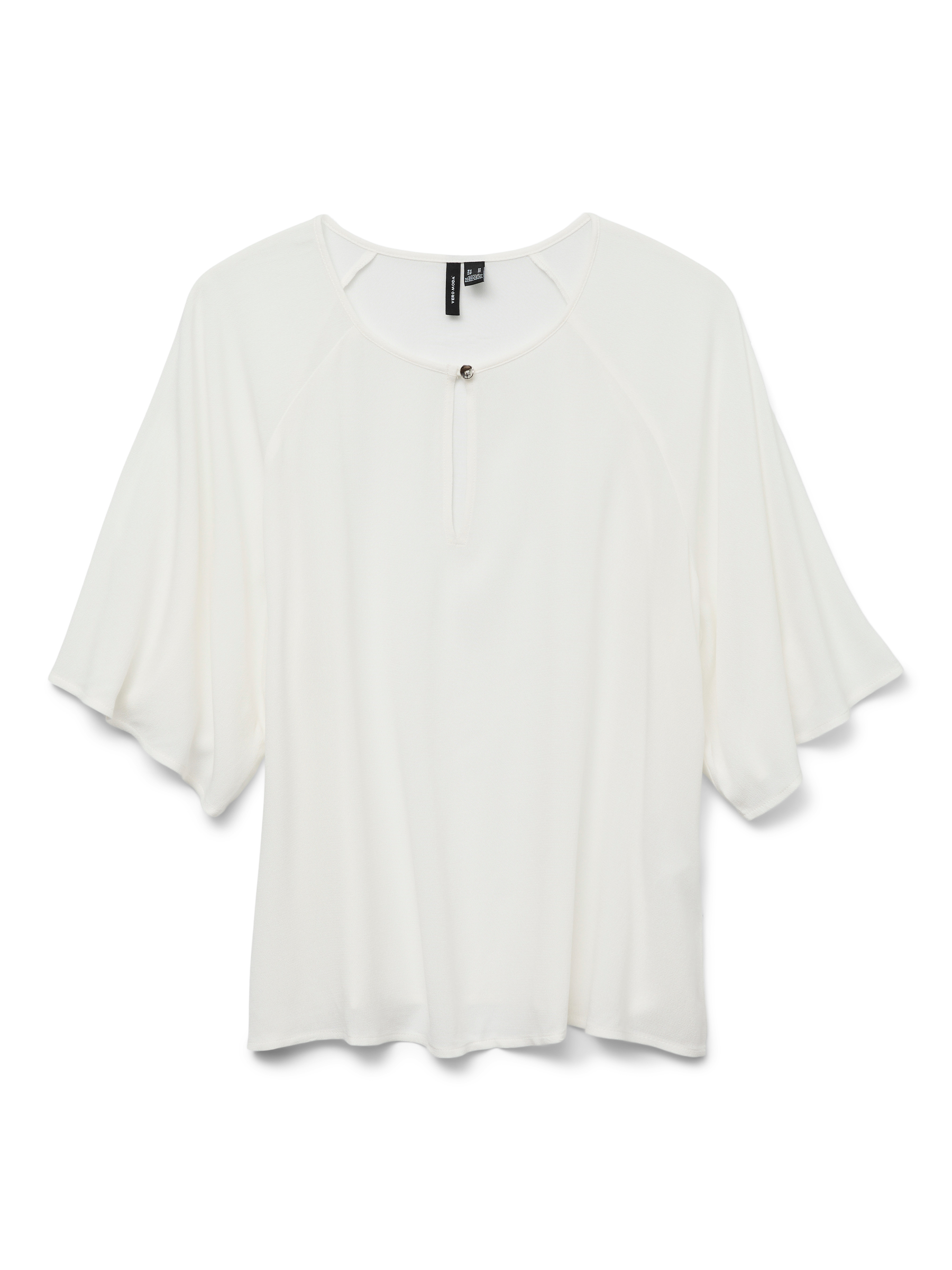 VERO MODA VMANNA 2/4 top in cloud dancer - Image 3