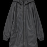 VERO MODA VMASTA teddy coated coat in asphalt - Image 3