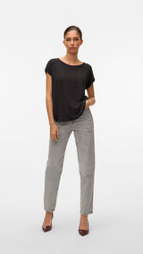 VERO MODA VMAVA plain top in black - Image 4