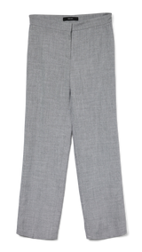 VERO MODA VMAYAR straight pant in light grey melange - Image 3