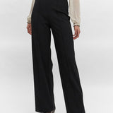 VERO MODA VMBECKY wide pull on pant in black - Image 1