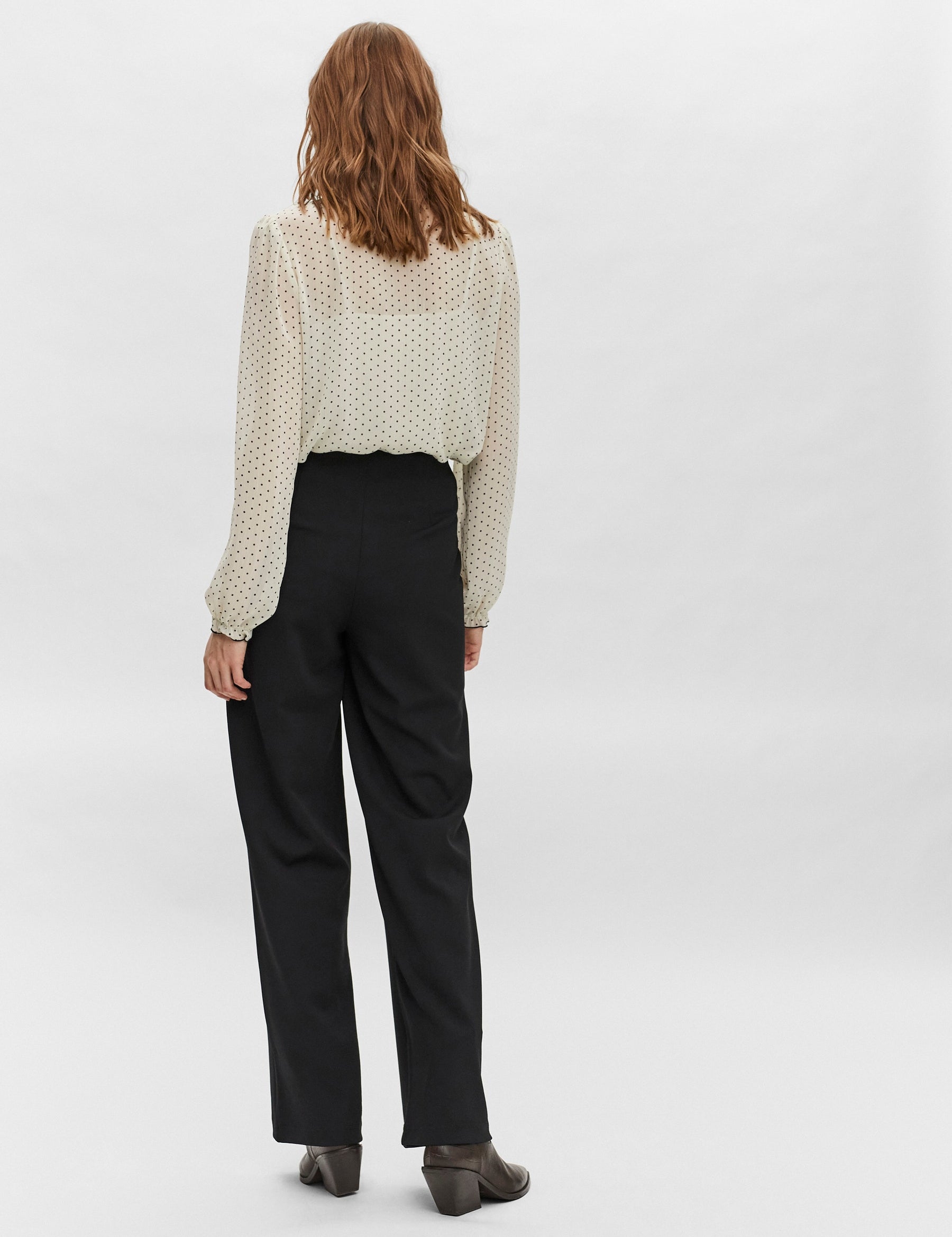 VERO MODA VMBECKY wide pull on pant in black - Image 2