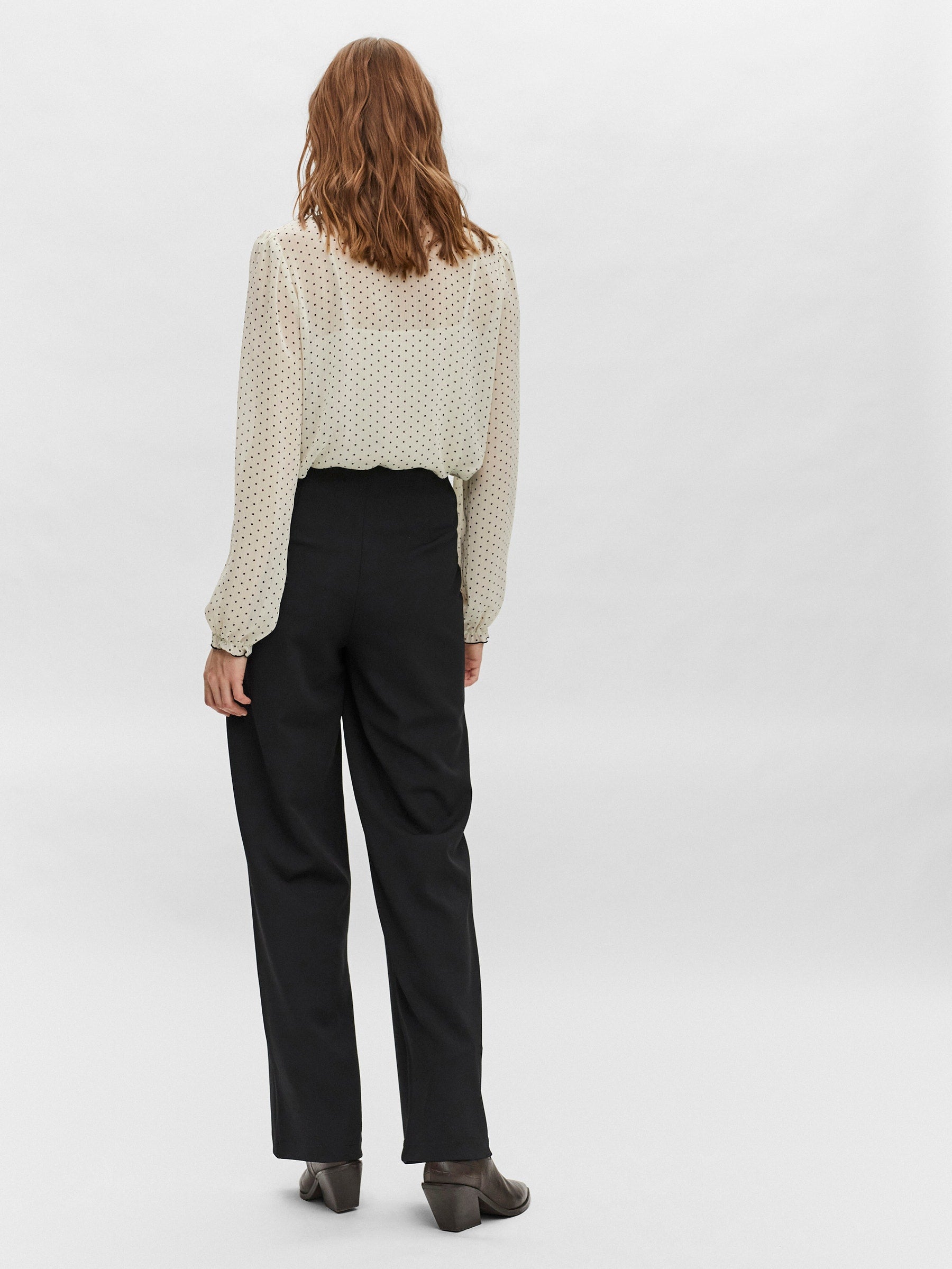 VERO MODA VMBECKY wide pull on pant in black - Image 2