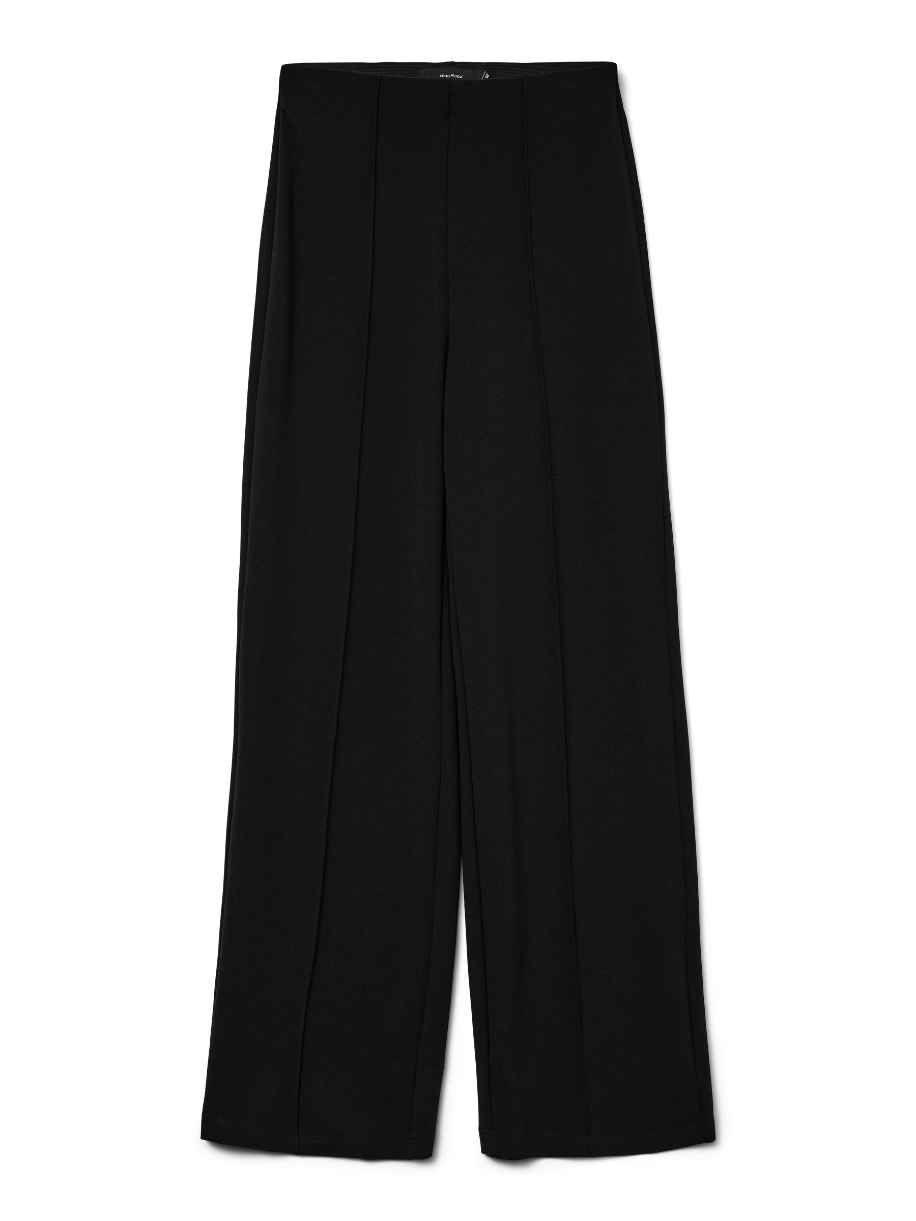 VERO MODA VMBECKY wide pull on pant in black - Image 3