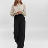 VERO MODA VMBECKY wide pull on pant in black - Image 5