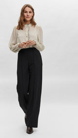 VERO MODA VMBECKY wide pull on pant in black - Image 5