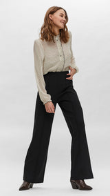 VERO MODA VMBECKY wide pull on pant in black - Image 7