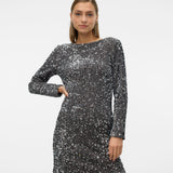 VERO MODA VMBELLA short dress in griffin - Image 1