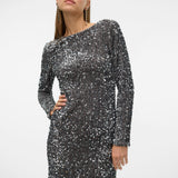 VERO MODA VMBELLA short dress in griffin - Image 6