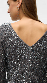 VERO MODA VMBELLA short dress in griffin - Image 7